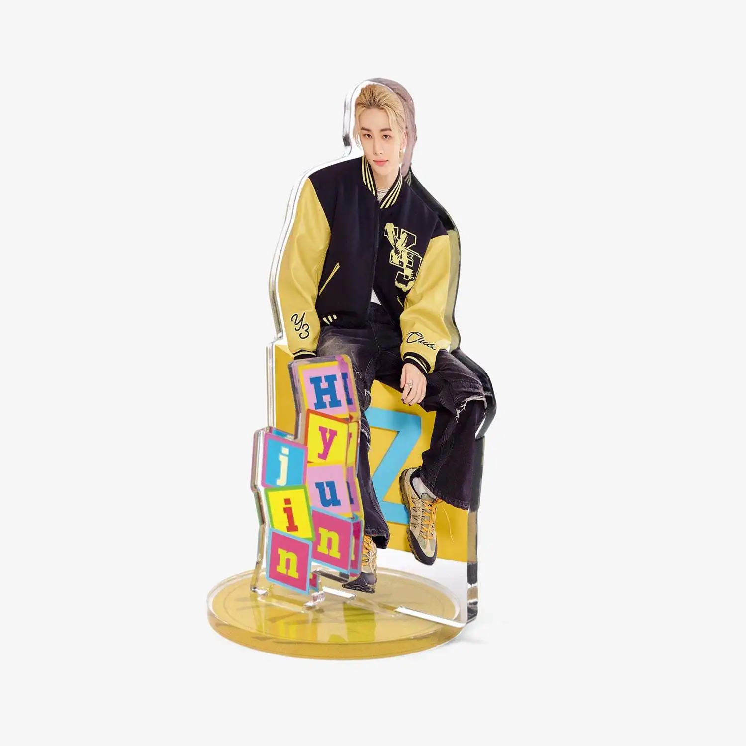Figurine Acrylique Stray Kids Karma - Support Debout 14.7x8.5 Cm - Décoration Bureau, Collection Fan - Membres Bang Chan, Felix, Etc. - 6