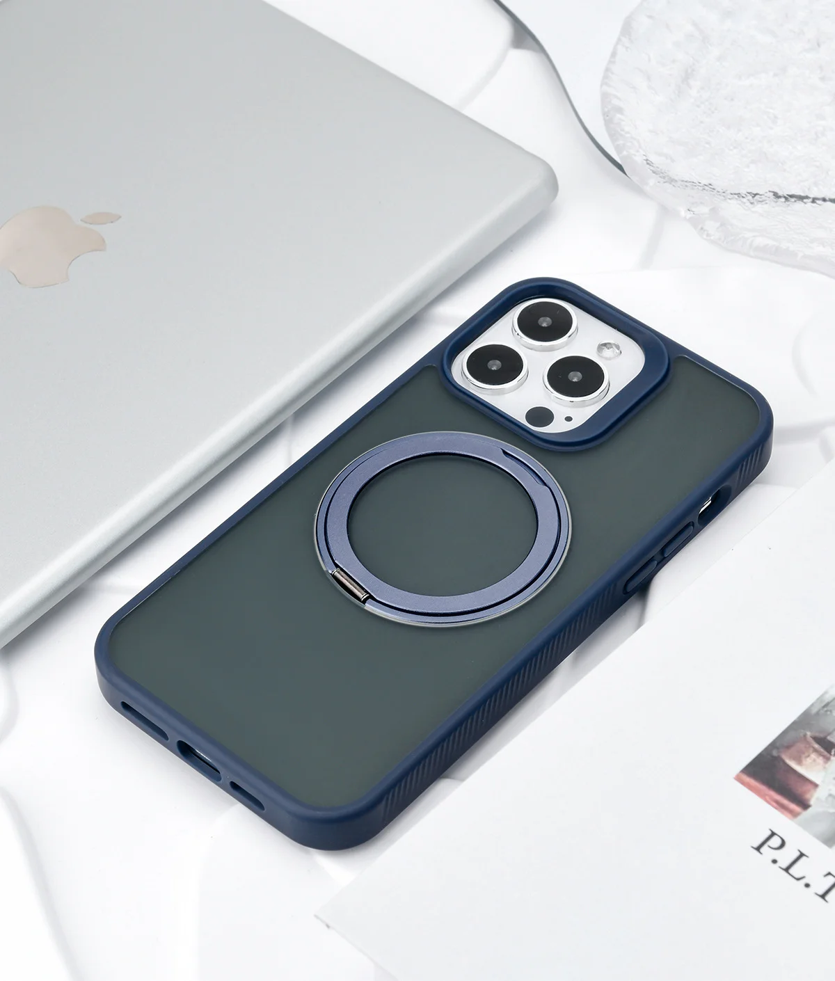 2023 Purple Shockproof For Iphone 14 Pro Case Magsafe