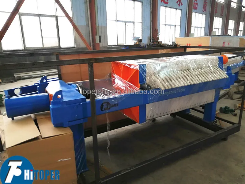 Filter Press Machine Used for Spirulina Treatment