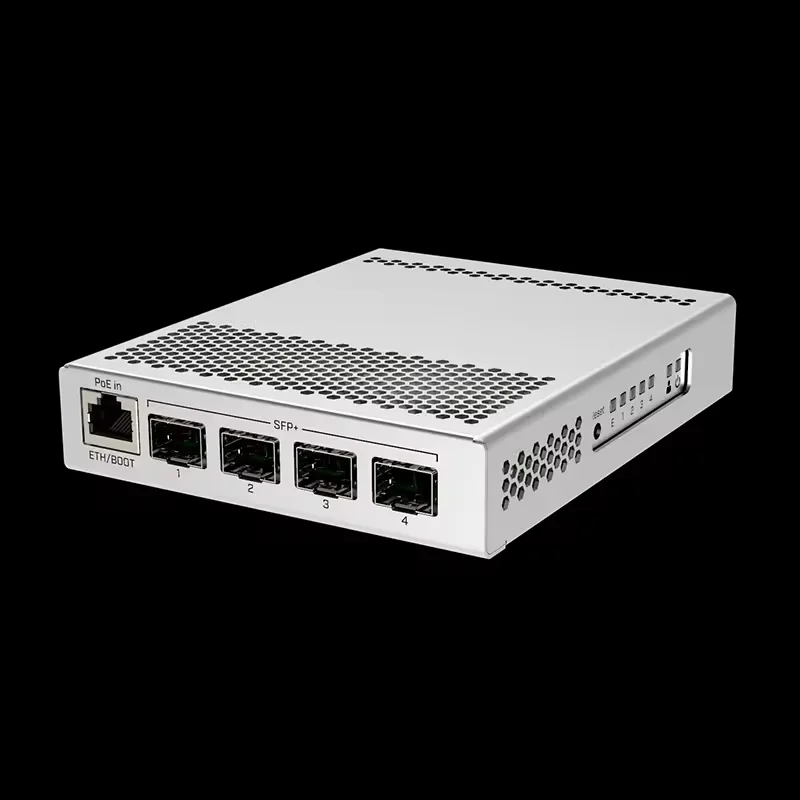 MikroTik CRS305-1G-4S IN金属冗長電源4つのSFPポート最大1つの