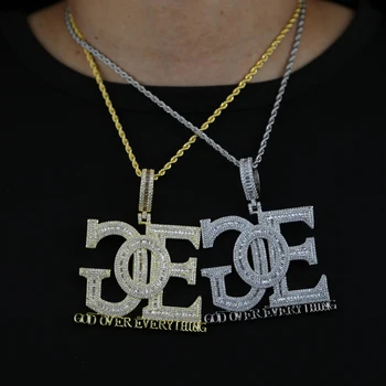 God Over Everything Men's Hip selling Hop Necklace