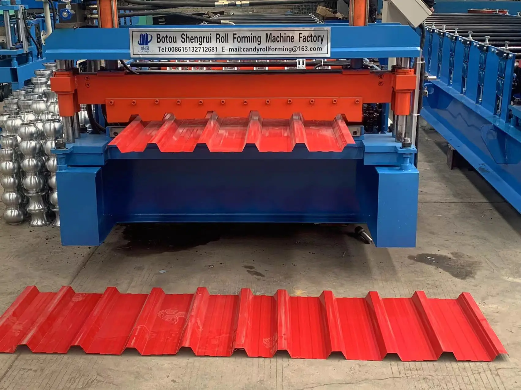 Building Use Customizable Trapezoidal Tile Metal Roofing Sheet Roll Forming Machine Wall Panel Machinery Price Production Line