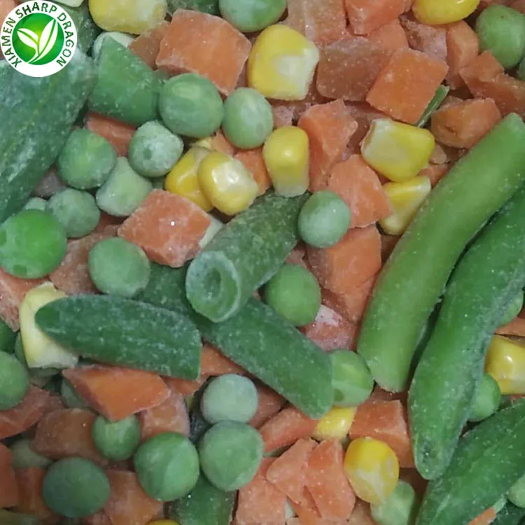 Bulk wholesale distribute IQF Production line price bulk frozen mixed vegetables from china