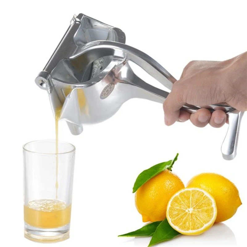Manual Fruit Juicer Alloy Citrus Press Heavy Duty Hand Press Fruit Juicer Detachable Lemon Lime Juicer