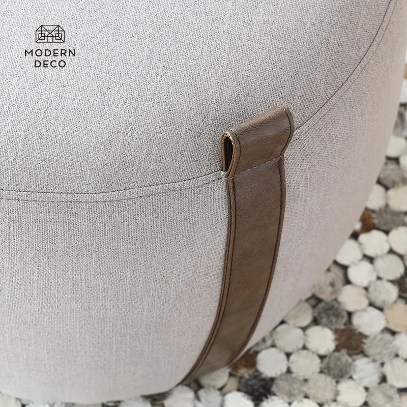 Tkanina Velvet Otonjan Stopalni stožec Pouf Sofa Stol Moderna dekoracija Prilagojeni Veljavni
