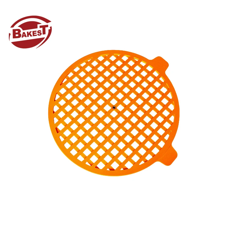 Bakest Plastic Adjustable Cake Spray Mold Cake Decorating Tools 9764 Pineapple Pattern Tools