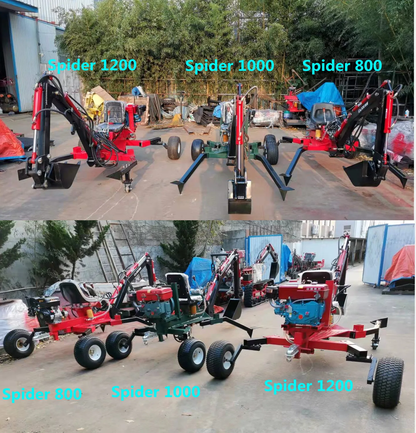 smallest excavator Agriculture Machinery Mini Excavator Towable Backhoe  Price| Alibaba.com