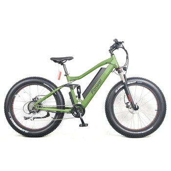 48v big power snow electric bike/full suspension fat e bike 500w/ Fat tire electric bicycle