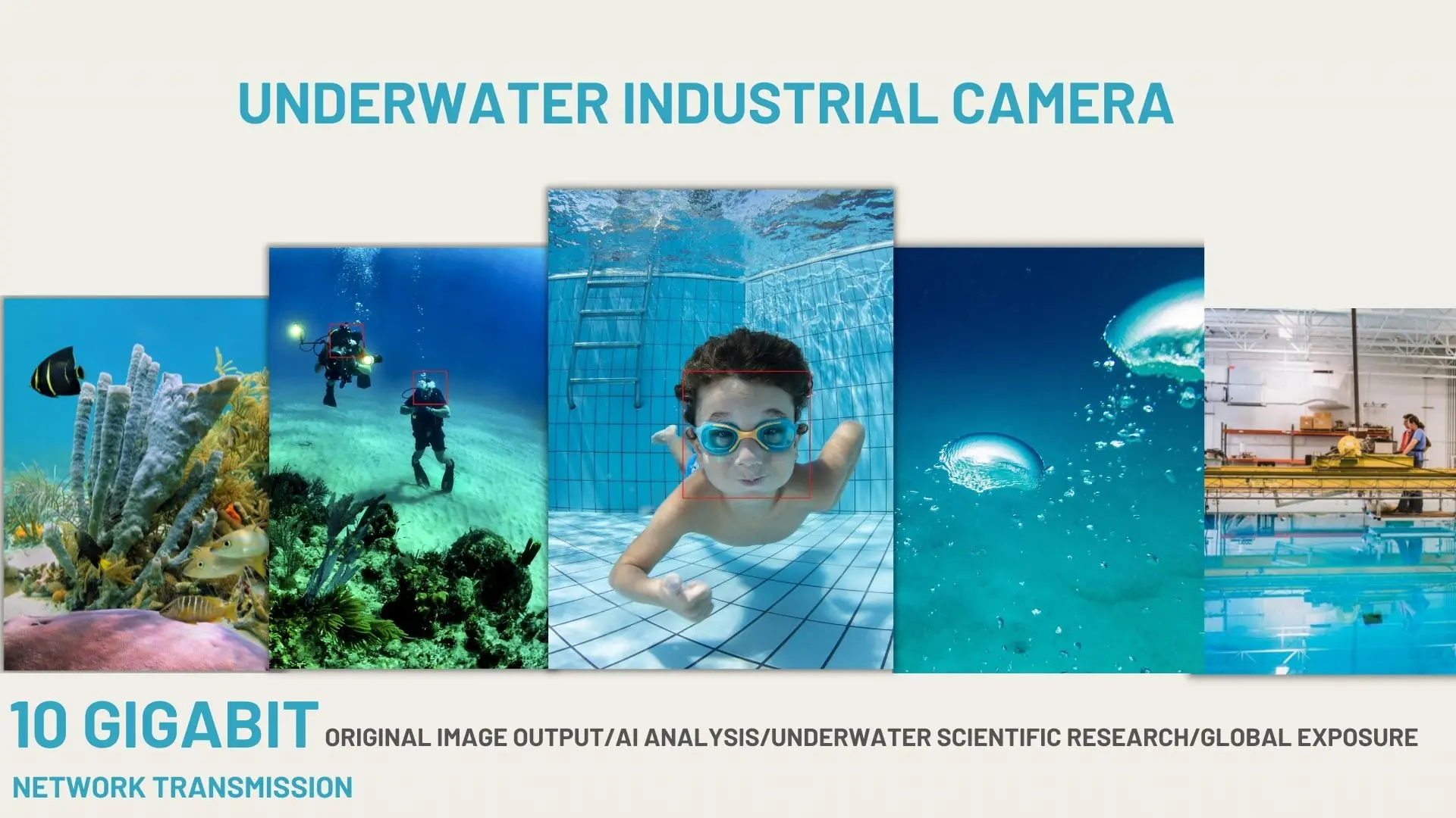 Barlus Pond Camera Underwater Aquaculture Camera With Cleaner Can Automatically Clean Impurities