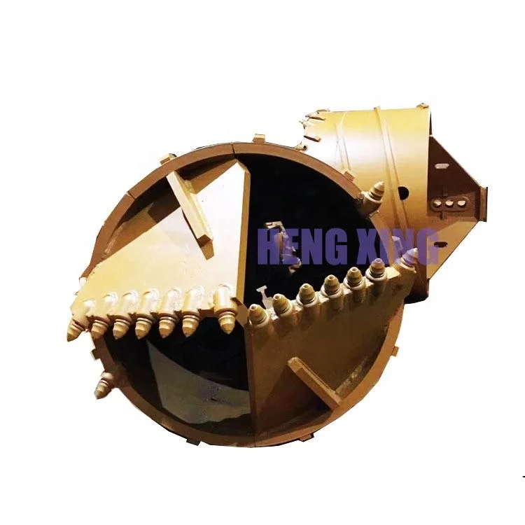 Double Cutter Hard Rock Sand Soil Bucket Core Barrel Foundation Piling Equipment Bucket Bore Pile Machine Drilling Rig