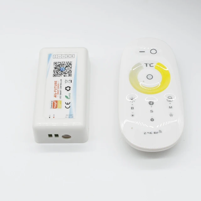 RF 2.4G Wireless LED RGB Light Controller with Full Touch Remote for Cold White Warm White Led Strip Light DC5V/DC12V/DC24V