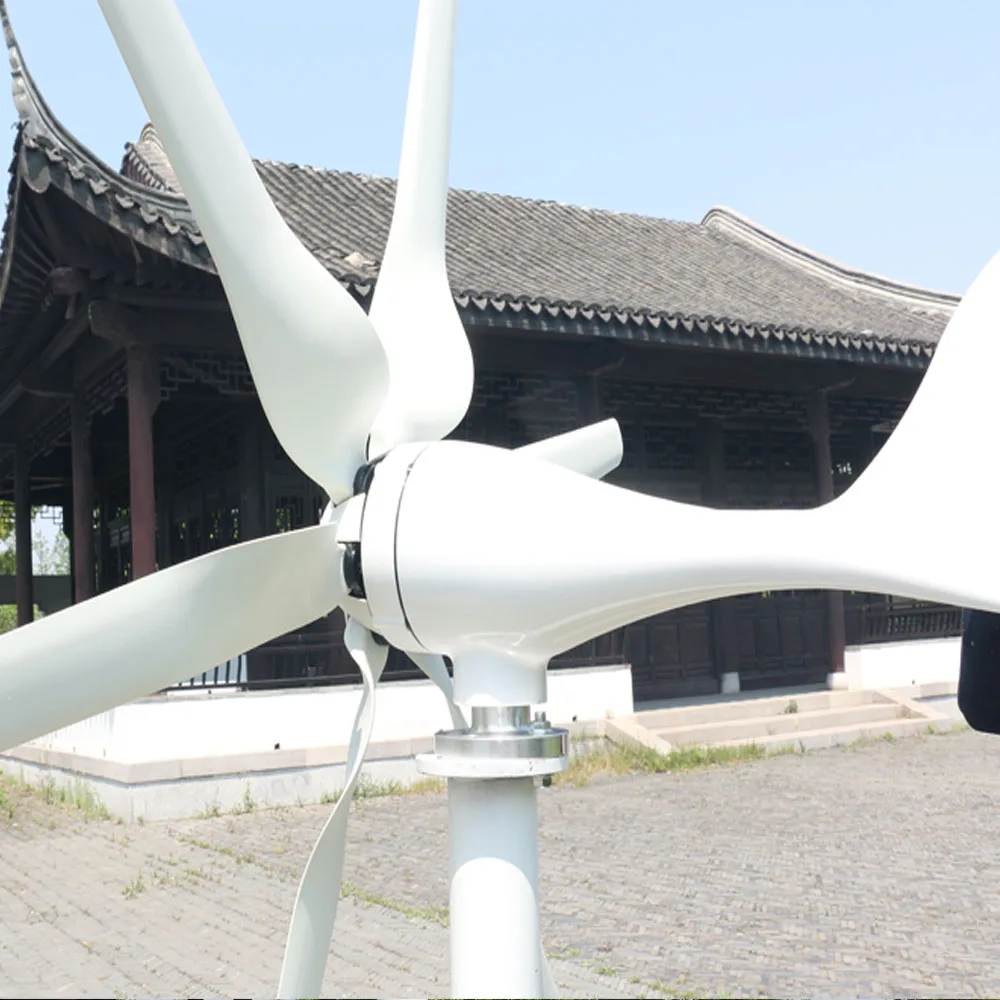 Free Energy Power Vertical Wind Turbine 5000w 48v Large Wind Turbines Outdoor Buy Wind Turbine