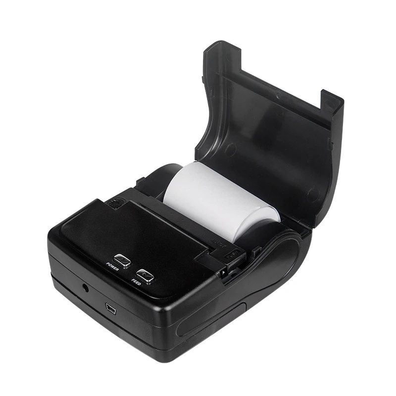 Support 2 Page Copy Paper Impact Printer 58mm Handheld Blue Tooth Dot matrix Printer