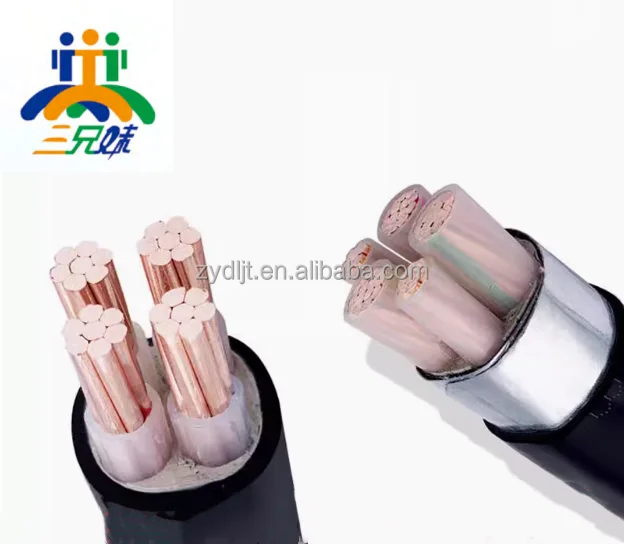 0,6/1kv cobre U1000 R2V NYY YJV 1*95mm2 3*50mm2 4X70mm2 XLPE aislamiento PVC funda Cable de alimentaci&oacute;n