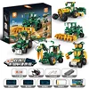 Télécommande multifonction 5-en-1 pour voiture agricole, avec poignée et compatible téléphone mobile.