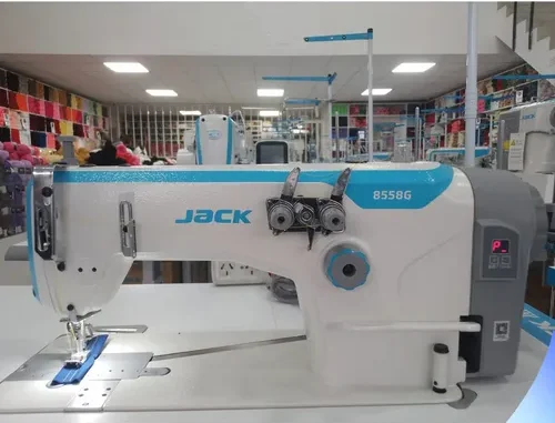 ジャンクジャーナル II Jack 8558G Double Needle Flatbed Chainstitch Sewing Machine - New