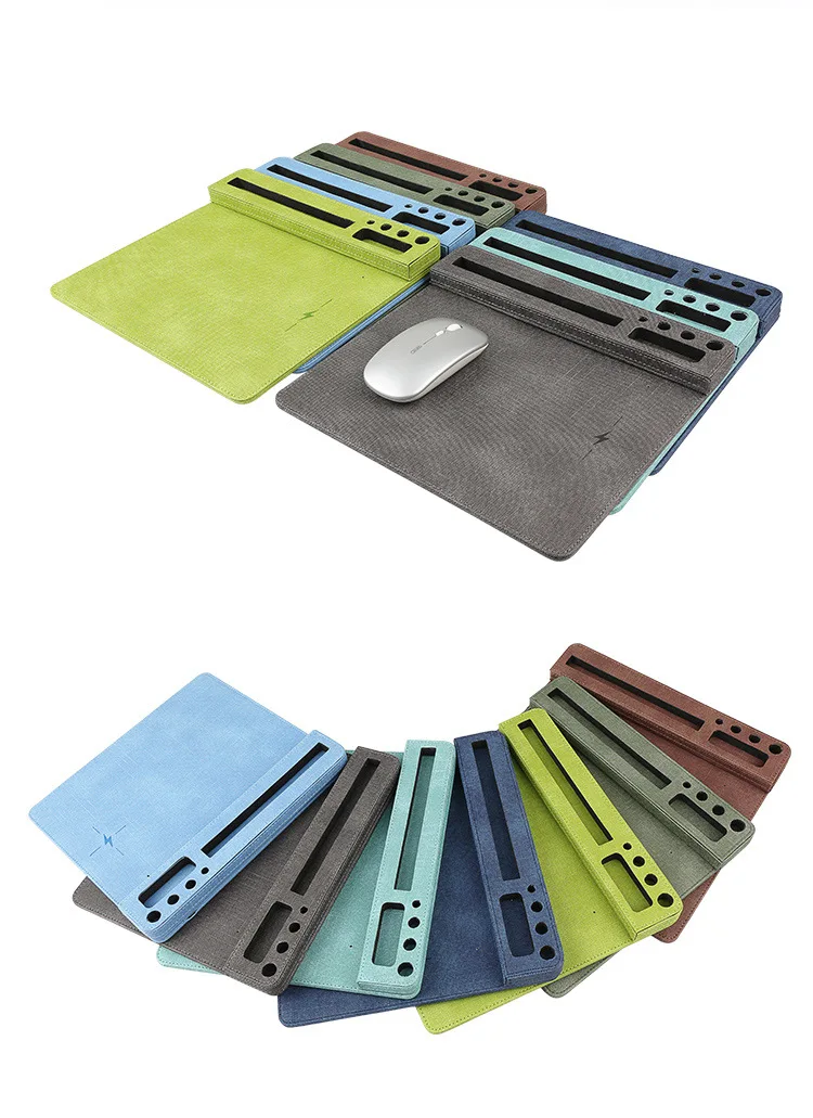 Custom Black Computer Wireless Charging Mouse Pad Buy Custom Mouse