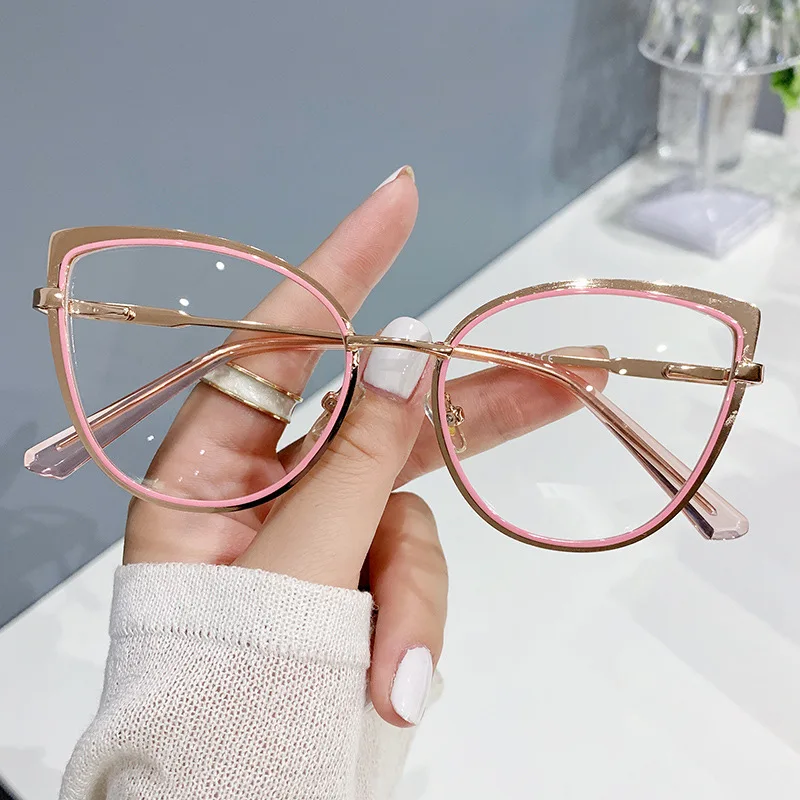 Trendy Cat Eye Optical Glasses Frame For Women Oem