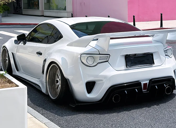 Installed tail light effect