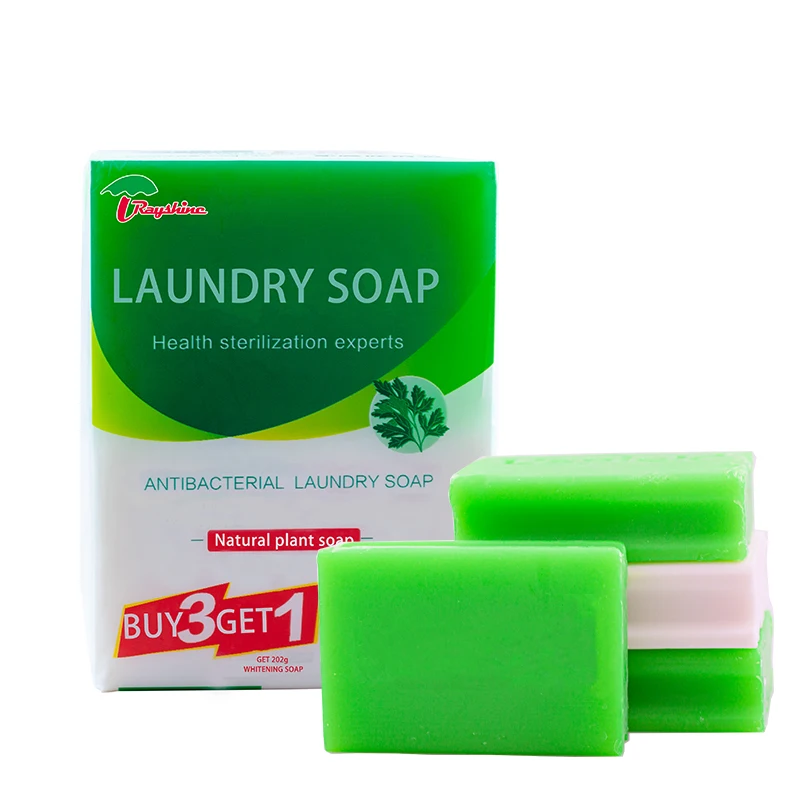 Rayshine Custom Clean Laundry Detergent Soap bar for Washing Clothes 108 G