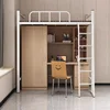 single bed with ladder