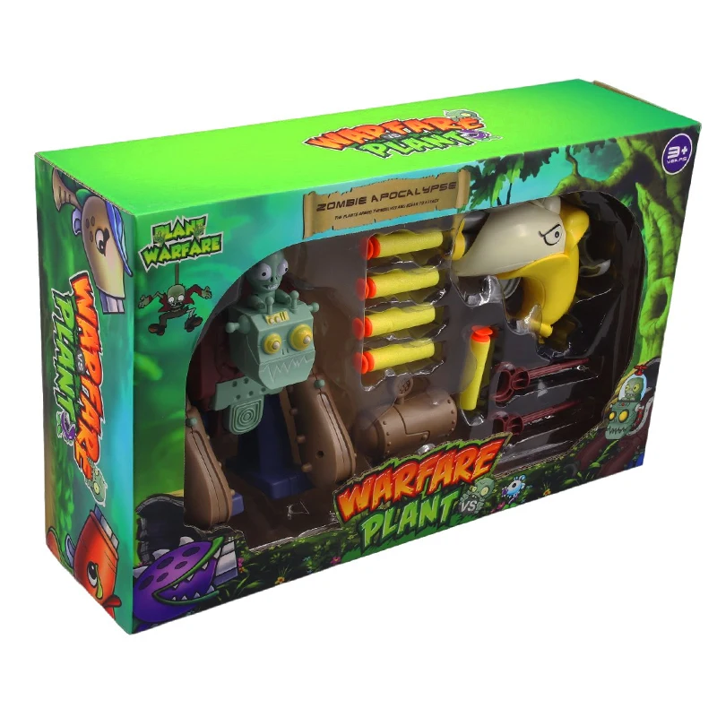 Plants vs . Zombies Jogo De Batalha Único Zumbi Bonecas Em Massa Planta  Figuras Pode Lançamento Suave Vinil Rígido De Plástico Acessórios Do  Brinquedo