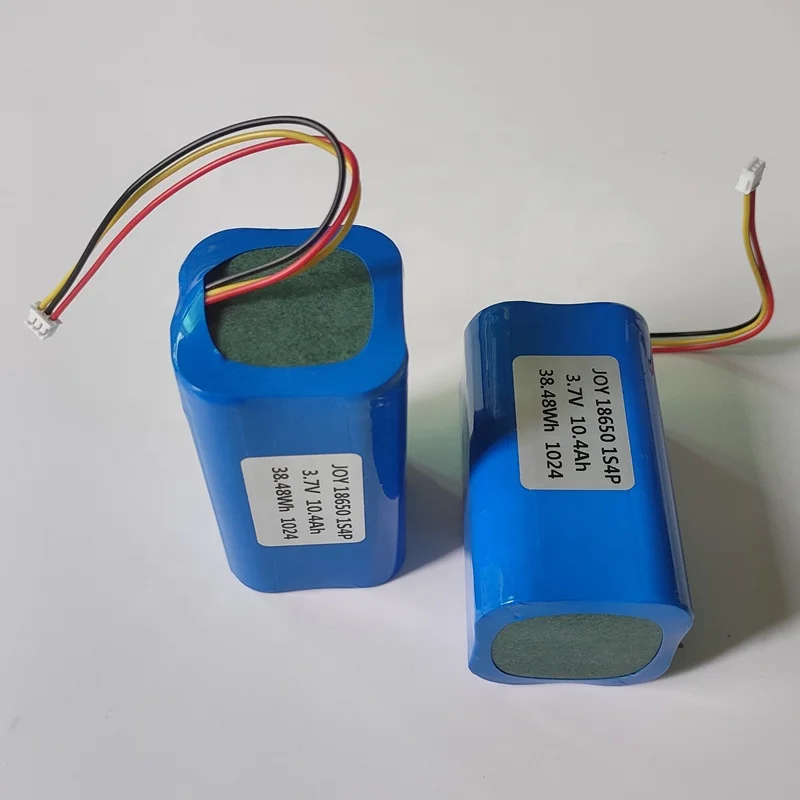 18650 1S4P 3.7V 10400mah Li-Ion Battery Pack for Solar