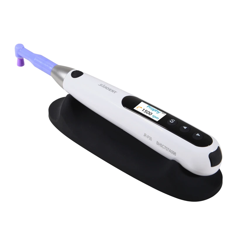 SANDENT Cordless LCD Prophy Handpiece – 4:1 Low Speed With Polishing Angles
