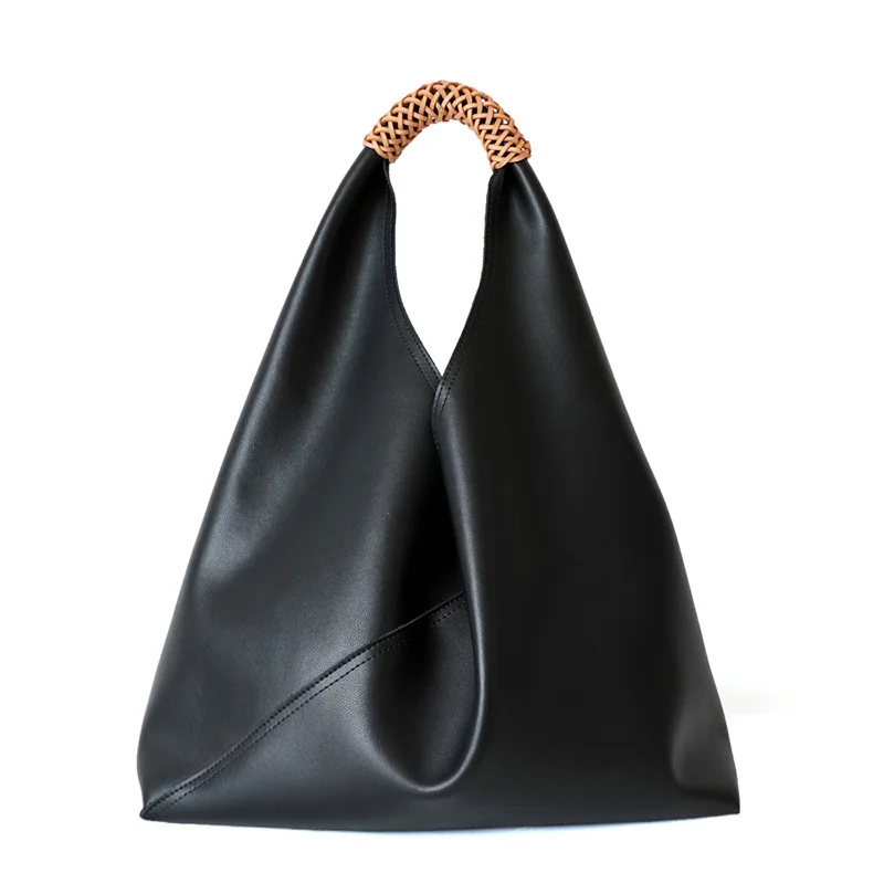 韓国商品/PARTIMENTO WOMEN 2WAY LEATHER HOBO BAG PARTIMENTO