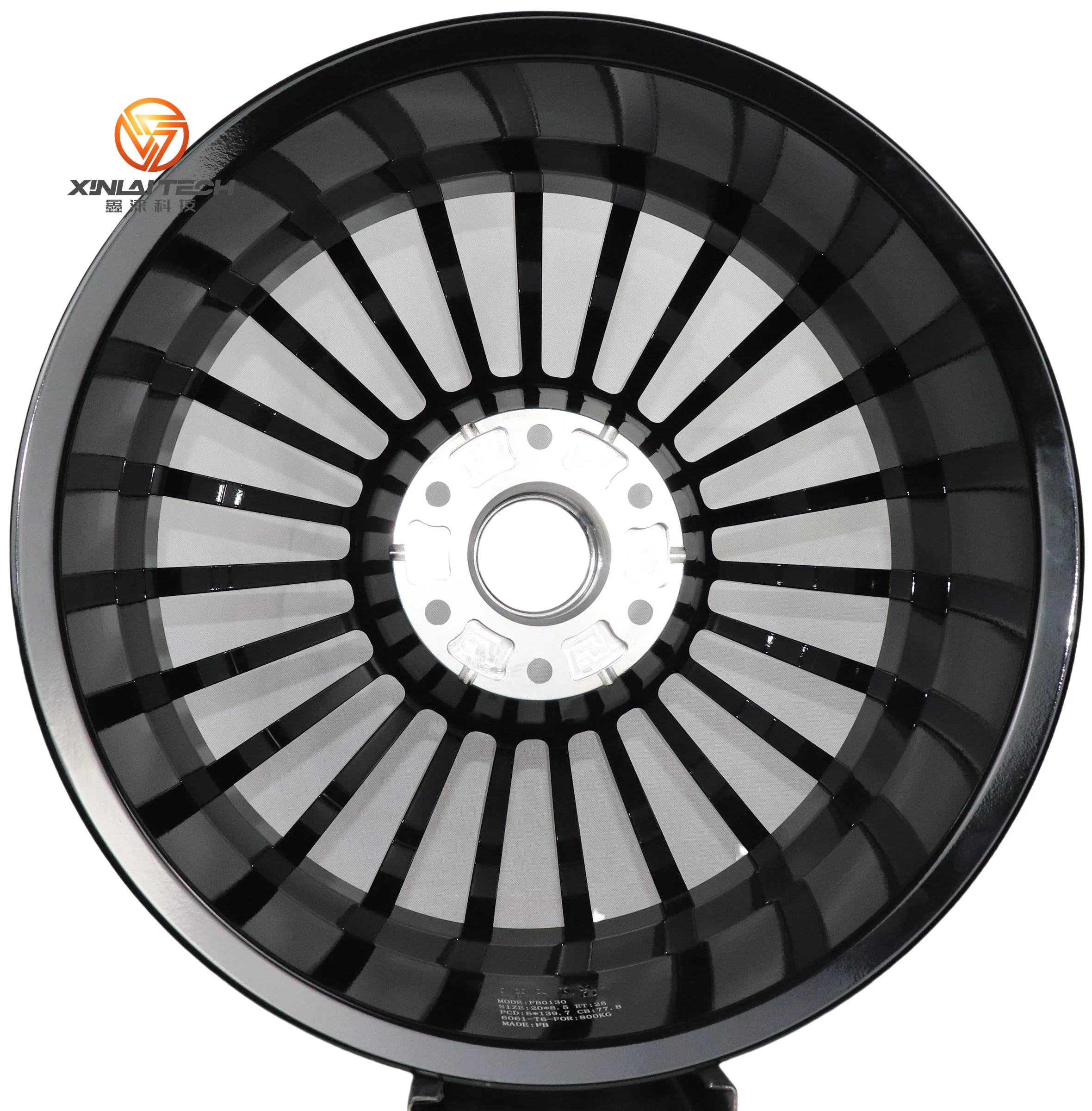 Hot New Sale Multi-spoke Drawing Custom 17 18 19 20 21 22 23 24 Inch Car Rims Aluminum Alloy Forged Black Car Wheels for Benz - Image 5