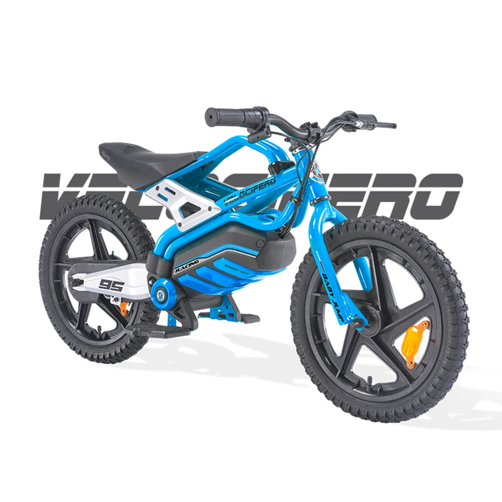 16" Velocifero Boys And Girls Electric Bicycle 150w Kids 410 Years 21