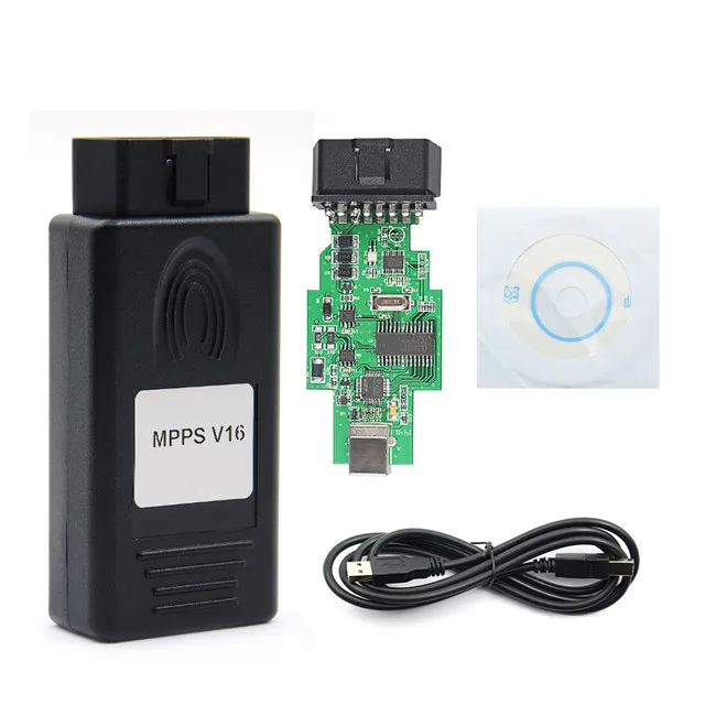 2022 Best Quality ECU Chip Tuning Tool MPPS V16 for EDC15 EDC16 EDC17 OBD2 ECU Diagnostic Tool Read/write Flash Multi-language