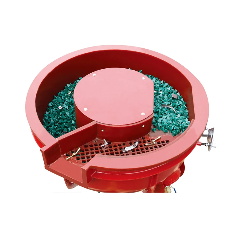 High Efficiency Vibratory Deburring Machine U Shape Bowl with Separating Unit Deburring Vibratory Machine
