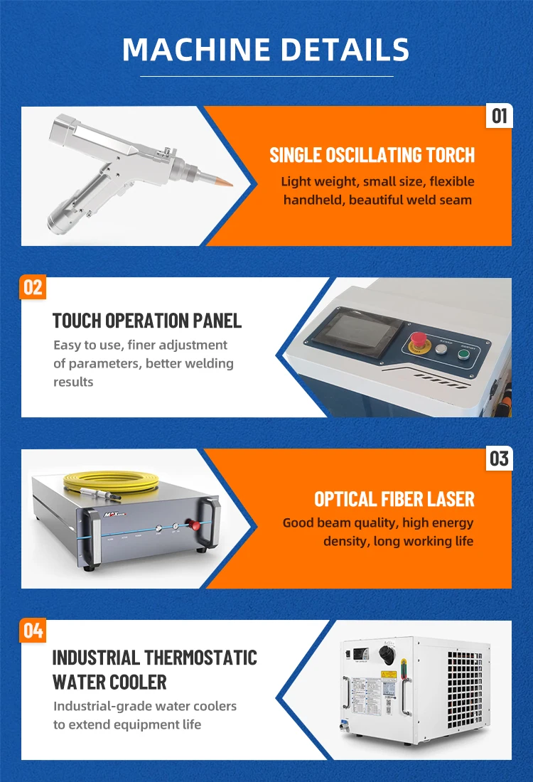 Cslw 1500w Handheld Fiber Laser Welding Machine For Metal Laser Welders