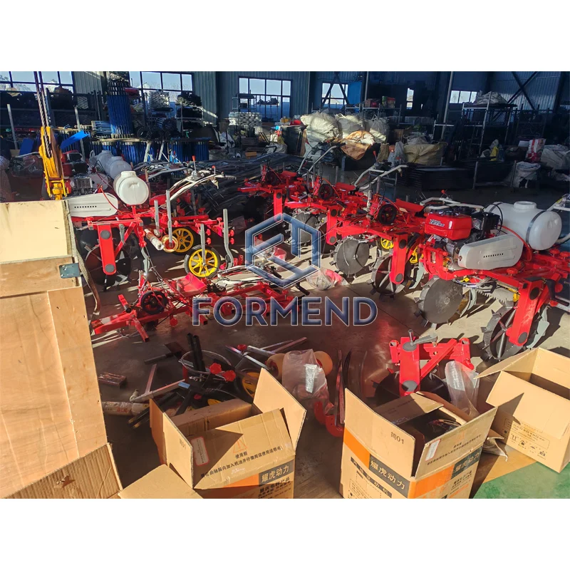 Small Watermelon Field Mulch Machine with Automatic Self-Walking Feature Engine As Core Component