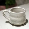 Bean white coffee cup