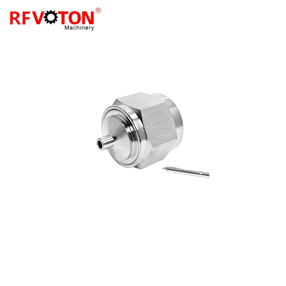 Factory Price N Male Plug Solder Welding for Rg405 Cable Rf Coaxial Connector Coax Connecteur Converter Copper Brass