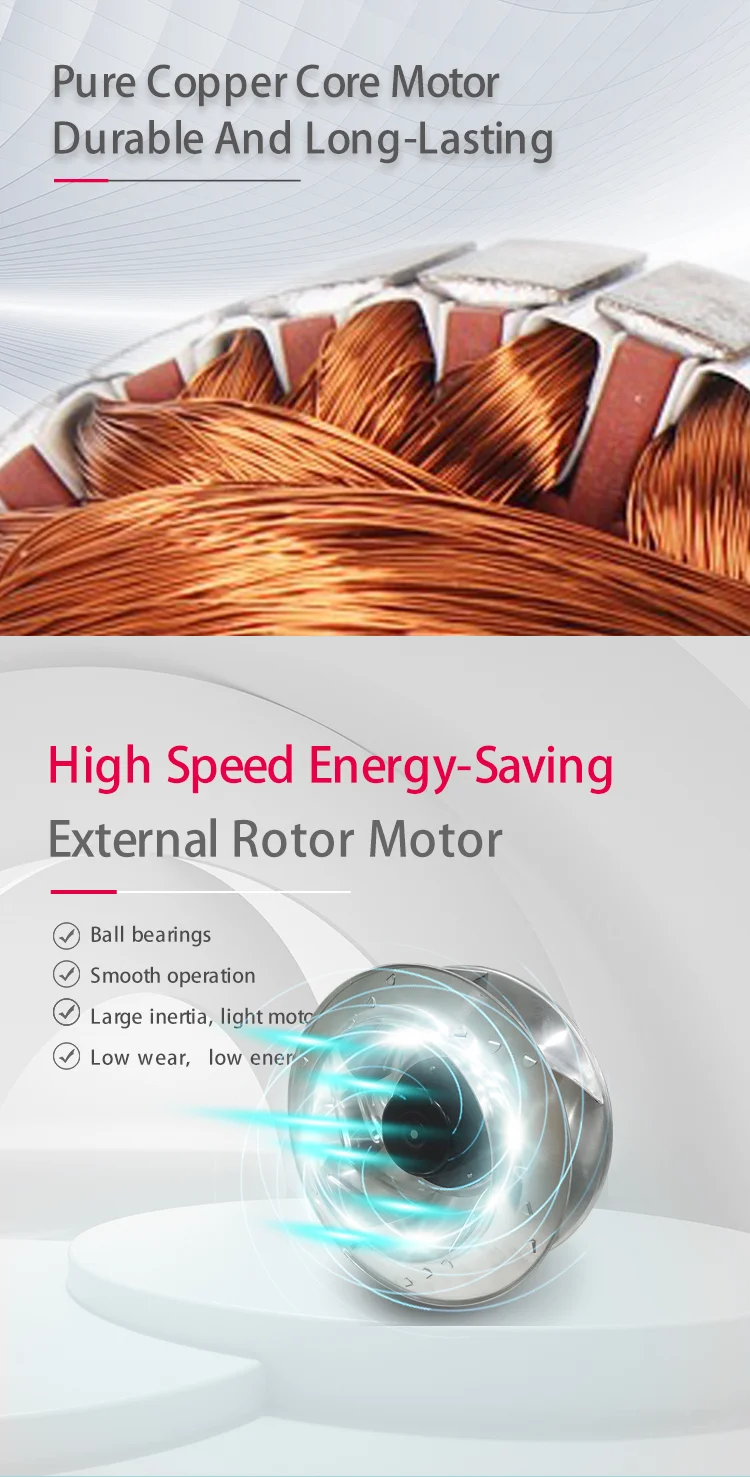 Centrifugal Fan, FLW355, 355mm, 220V, 380V - detail 6