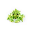 Cangrejo de piedras preciosas de cristal (verde de ensueño)