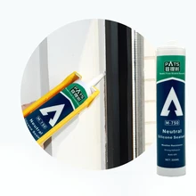 300ml All Purpose Anti Mold Cure Transparent Door Windows Caulk Adhesive White Silicone Sealant