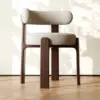 Lino di cotone beige rovere-nero opaco