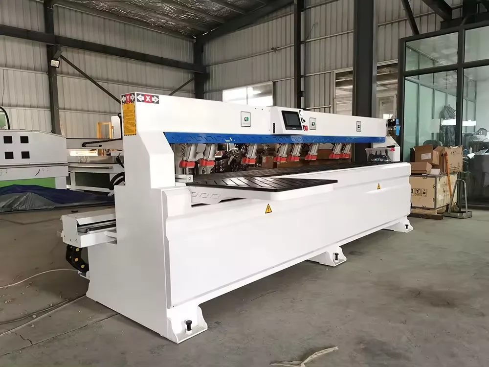Factory 3-In-1Pvc Mdf Boards Drill 90 Degrees Slotting Cnc Laser Side Drilling Hole Woodworking Milling Hinge Siding Machines