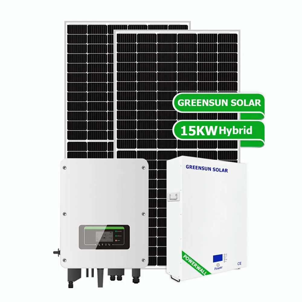 Rooftop Solar Kit Solar Power Panel 15KW 20KW 30KW Home Storage Solar Power Systems with Battery