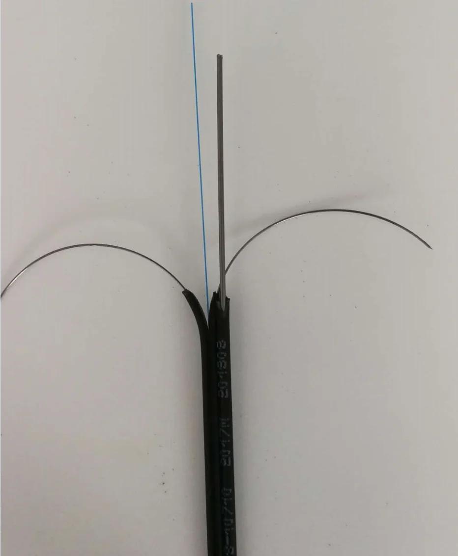 Factory Price 1 2 4 core Ftth Fiber Cable for Indoor Outdoor Use