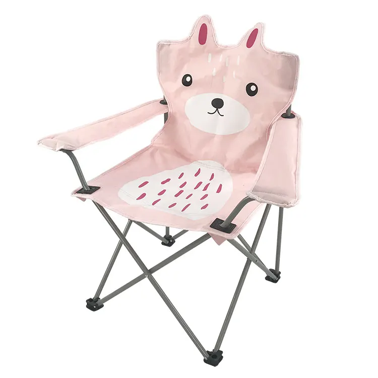 Camping Chair Pink Foldable Mini Beach Chair for Kids