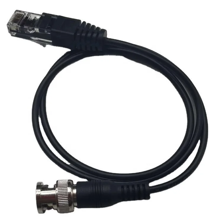 BNC Connector to Male RJ45 Camera Network Cable