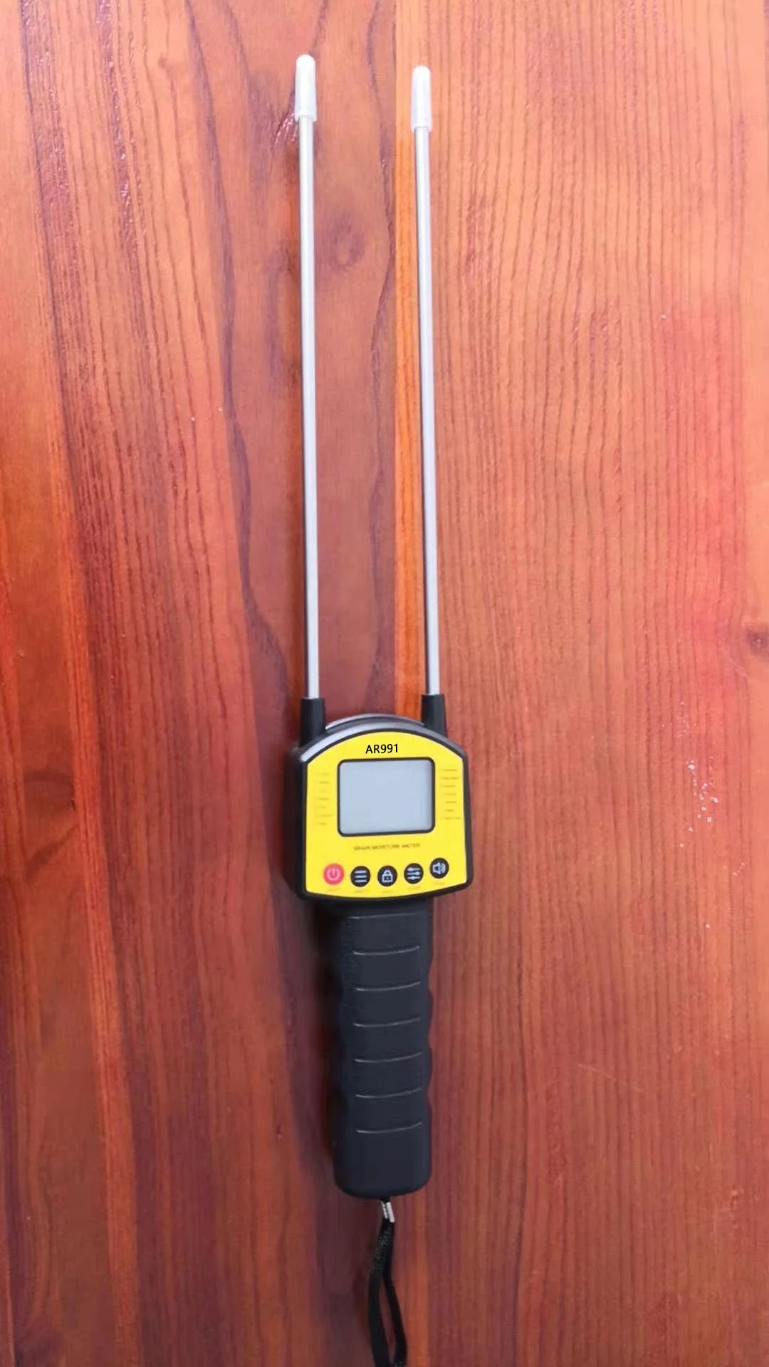 Digital Humidity Meter Cereal Moisture Meter AR991 Smart Sensor for Use in Corn Wheat Rice Grains Wheat Flour Monkfish Seed