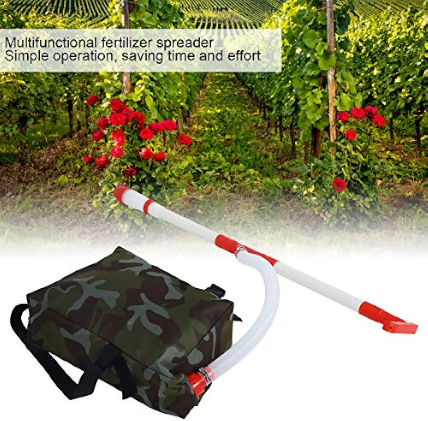 Manual Knapsack Agriculture Fertilizer Applicator Corn With Stainless Steel Tube