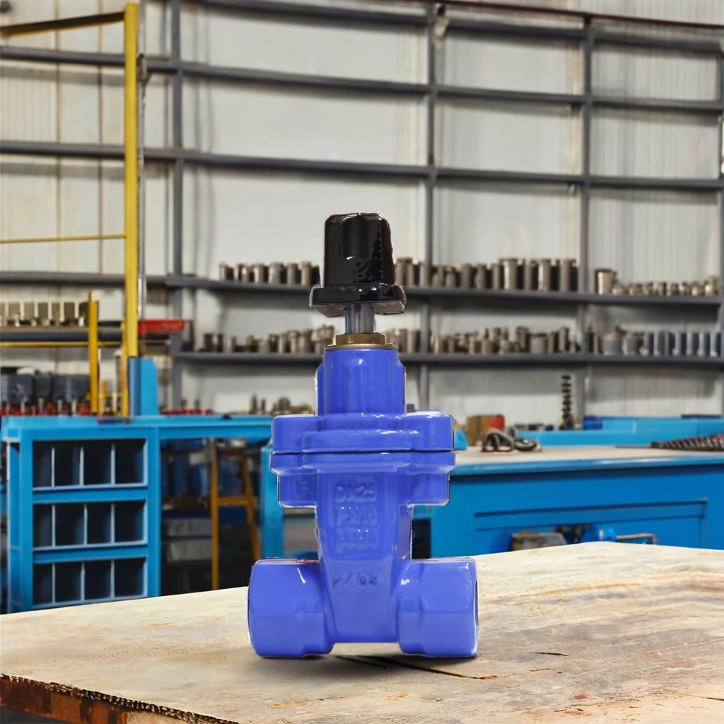 DN25 DN80 DN150 DN250 PN16 Manual Power Ductile Cast Iron Flanged Sluice Gate Valve Water Handwheel Operated General Application manufacture