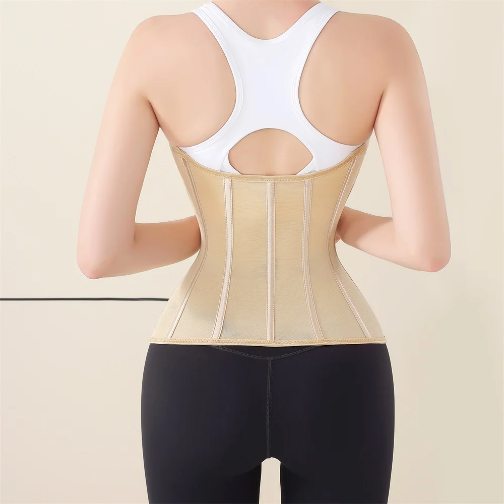 Zipper Waist Cincher Trimmer Wrap Girdle Full Body Corset Waist Trainer Shapewear Trimmer Shaping Tummy Control Shaper for Women factory